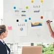 Fridge Magnet Clips Refrigerator Whiteboard Memo Note Paper | https://www.bestnamebadges.com