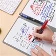 Size Whiteboard Notebook Erasable Meeting Office Home wipe | https://www.bestnamebadges.com