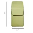 Pocket Faux Leather Pen Holder Pouch Multipurpose Saver | https://www.bestnamebadges.com