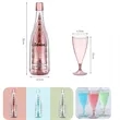 Detachable Transparent Goblet | https://www.bestnamebadges.com