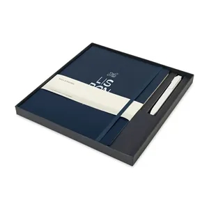 Moleskine® X-Large Notebook and GO Pen Gift Set | https://www.bestnamebadges.com