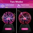 Touch&Sound Sensitive Plasma Ball | https://www.bestnamebadges.com