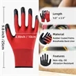 Protective Work Garden Gloves | https://www.bestnamebadges.com