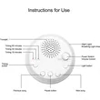 White Noise Sound Machine for Sleeping with Night Light | https://www.bestnamebadges.com