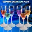 LED Champagne Flutes Cup | https://www.bestnamebadges.com
