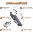 7-Speed Electric Hand Mixer | https://www.bestnamebadges.com