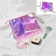 Laser PVC Cosmetic Bag Travel Toiletry Pouch with Zipper | https://www.bestnamebadges.com