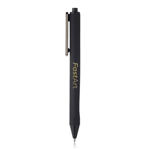 Matte Soft Rubber Coated Ballpoint Pens | https://www.bestnamebadges.com