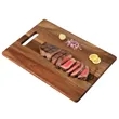Acacia Cutting Board with Handle | https://www.bestnamebadges.com
