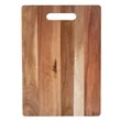 Acacia Cutting Board with Handle | https://www.bestnamebadges.com