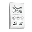 Print Care Labels | https://www.bestnamebadges.com
