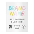 Print Care Labels | https://www.bestnamebadges.com