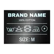 Print Care Labels | https://www.bestnamebadges.com