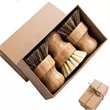 Durable Mini Bamboo Palm Scrub Dish Brush In Stock | https://www.bestnamebadges.com