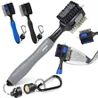 Mini Magnetic Keyring Golf Club Cleaning Brush In Stock | https://www.bestnamebadges.com