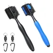 Mini Magnetic Keyring Golf Club Cleaning Brush In Stock | https://www.bestnamebadges.com