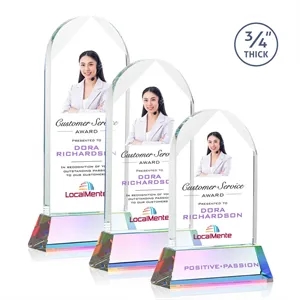 Blake VividPrint™ Award on Newhaven - Prismatic | https://www.bestnamebadges.com