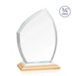 Daltry Award - Bamboo/White | https://www.bestnamebadges.com