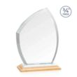 Daltry Award - Bamboo/White | https://www.bestnamebadges.com