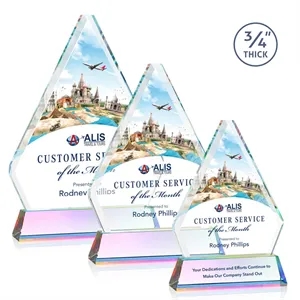 Fyreside VividPrint™ Award on Newhaven - Prismatic | https://www.bestnamebadges.com