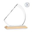 Nantucket VividPrint™ Award - Bamboo/White | https://www.bestnamebadges.com