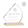 Nantucket Award - Bamboo/White | https://www.bestnamebadges.com