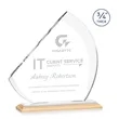 Nantucket Award - Bamboo/White | https://www.bestnamebadges.com