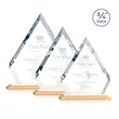 Apex Award - Bamboo/White | https://www.bestnamebadges.com
