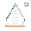 Apex Award - Bamboo/White | https://www.bestnamebadges.com