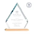 Apex Award - Bamboo/White | https://www.bestnamebadges.com