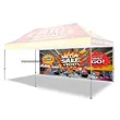 20' Full Color Custom Printed Tent Back Wall | https://www.bestnamebadges.com