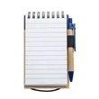 Recycled Flip-up Notepad/Pen | https://www.bestnamebadges.com