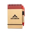 Recycled Flip-up Notepad/Pen | https://www.bestnamebadges.com