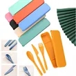 Outdoor camping reusable tableware set | https://www.bestnamebadges.com