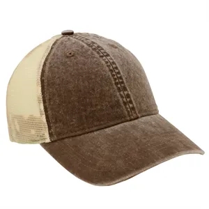 Infinity Her™ Washed Mesh Back Cap | https://www.bestnamebadges.com