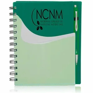 Spiral Notebooks with Front Pocket | https://www.bestnamebadges.com