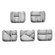 Portable Universal Electronics Accessories Organizer  Bags | https://www.bestnamebadges.com