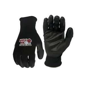 Nitrile Coated Text Gloves with Full Color Print 
