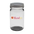 8 oz. Small Mason Jars with Lids | https://www.bestnamebadges.com
