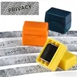 Identity Theft Protection Roller Stamp | https://www.bestnamebadges.com