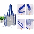 Clear PVC Tote Bags | https://www.bestnamebadges.com