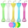 Plastic Dumbbell bottles | https://www.bestnamebadges.com