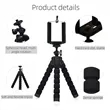 Portable Tripod Soft Mobile Phone Holder | https://www.bestnamebadges.com