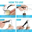 Waiter Corkscrew Wine Openers | https://www.bestnamebadges.com