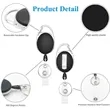 Retractable Badge Holder | https://www.bestnamebadges.com