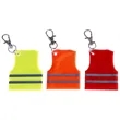 Reflective Vest Keychain | https://www.bestnamebadges.com