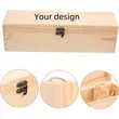 Wooden Wine Box | https://www.bestnamebadges.com