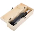 Wooden Wine Box | https://www.bestnamebadges.com