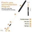 Personalized Custom Ballpoint Ball Pen for Office | https://www.bestnamebadges.com