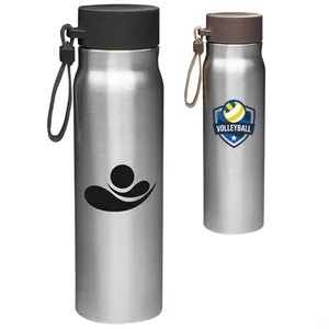 17 oz. Vacuum Insulated Water Bottles with Carrying Strap | https://www.bestnamebadges.com